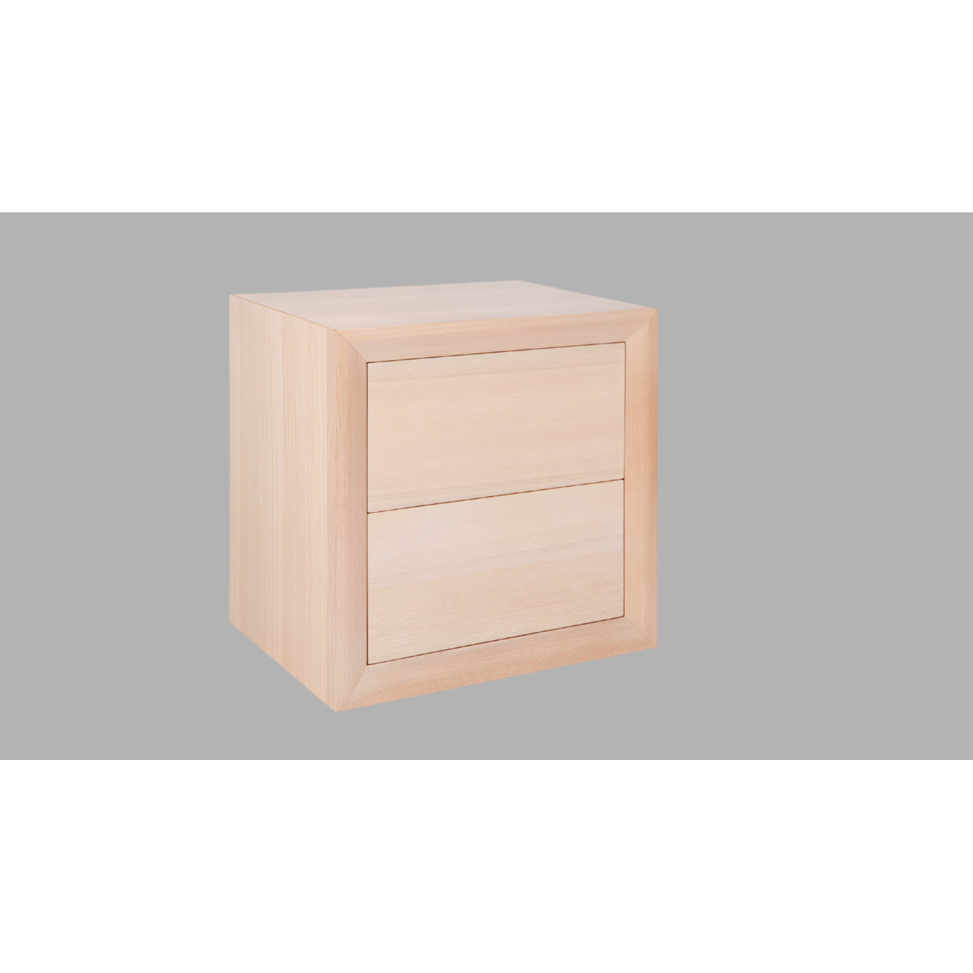 CHAUCER PINE TIMBER 2-DRAWER BEDSIDE TABLE CUSTOM MADE IN AUSTRALIA - MyChocolateWood