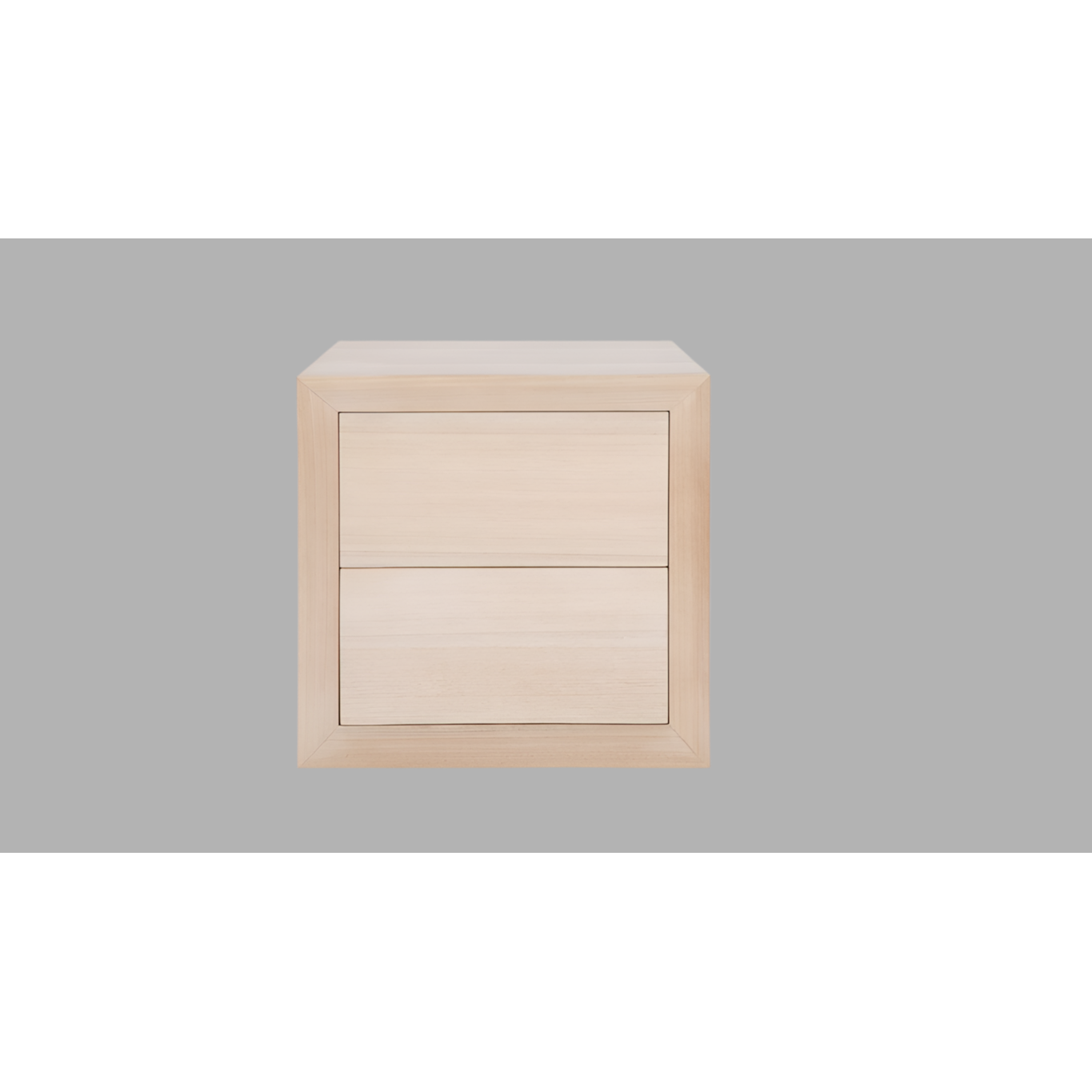 CHAUCER PINE TIMBER 2-DRAWER BEDSIDE TABLE CUSTOM MADE IN AUSTRALIA - MyChocolateWood