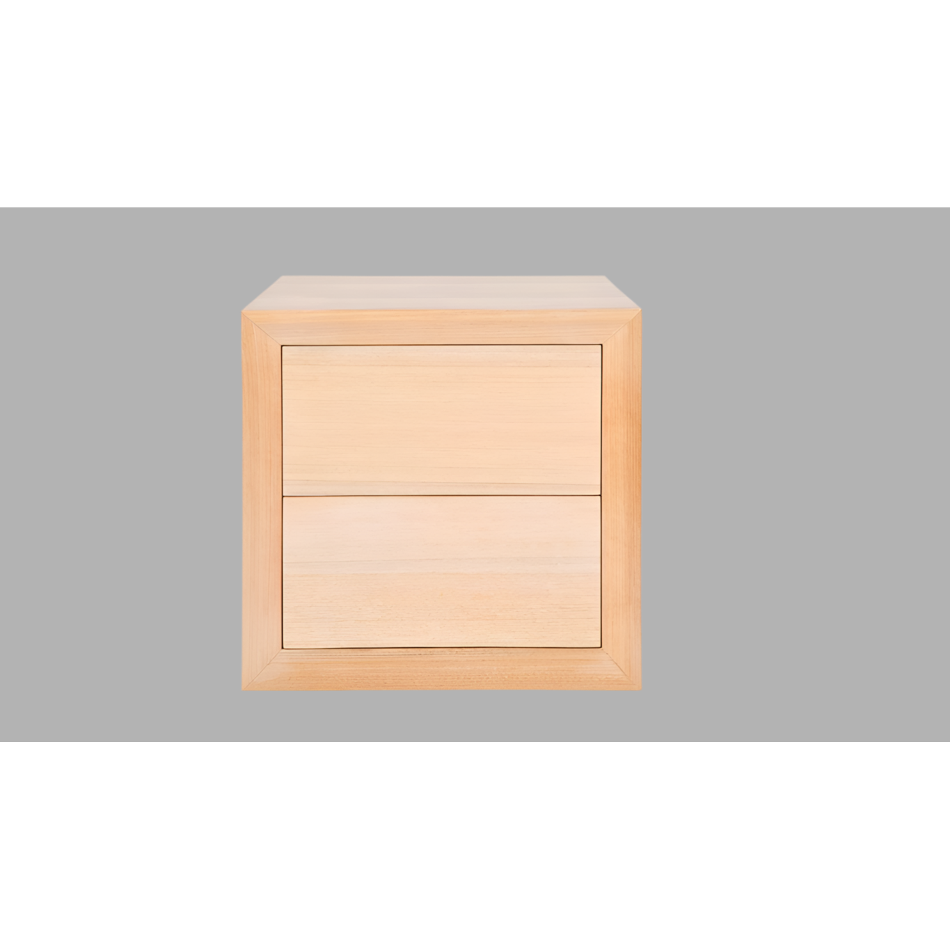 CHAUCER PINE TIMBER 2-DRAWER BEDSIDE TABLE CUSTOM MADE IN AUSTRALIA - MyChocolateWood