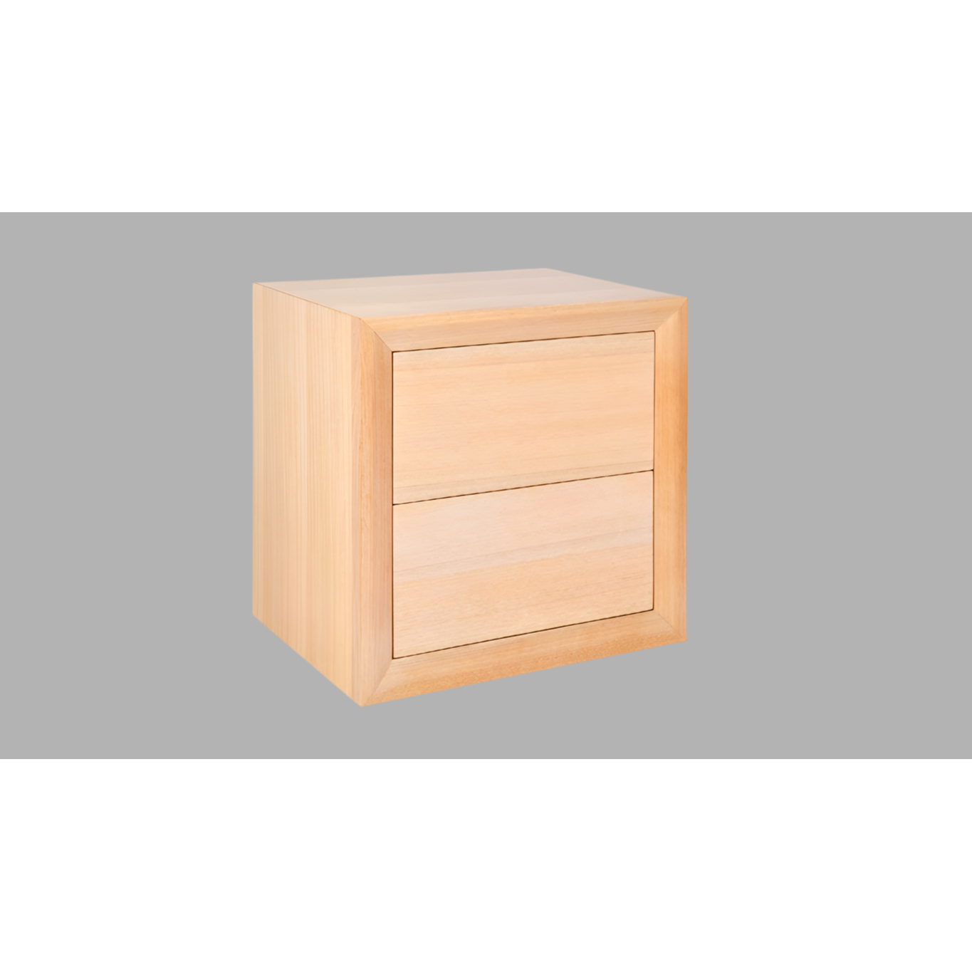 CHAUCER PINE TIMBER 2-DRAWER BEDSIDE TABLE CUSTOM MADE IN AUSTRALIA - MyChocolateWood