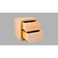 CHAUCER PINE TIMBER 2-DRAWER BEDSIDE TABLE CUSTOM MADE IN AUSTRALIA - MyChocolateWood