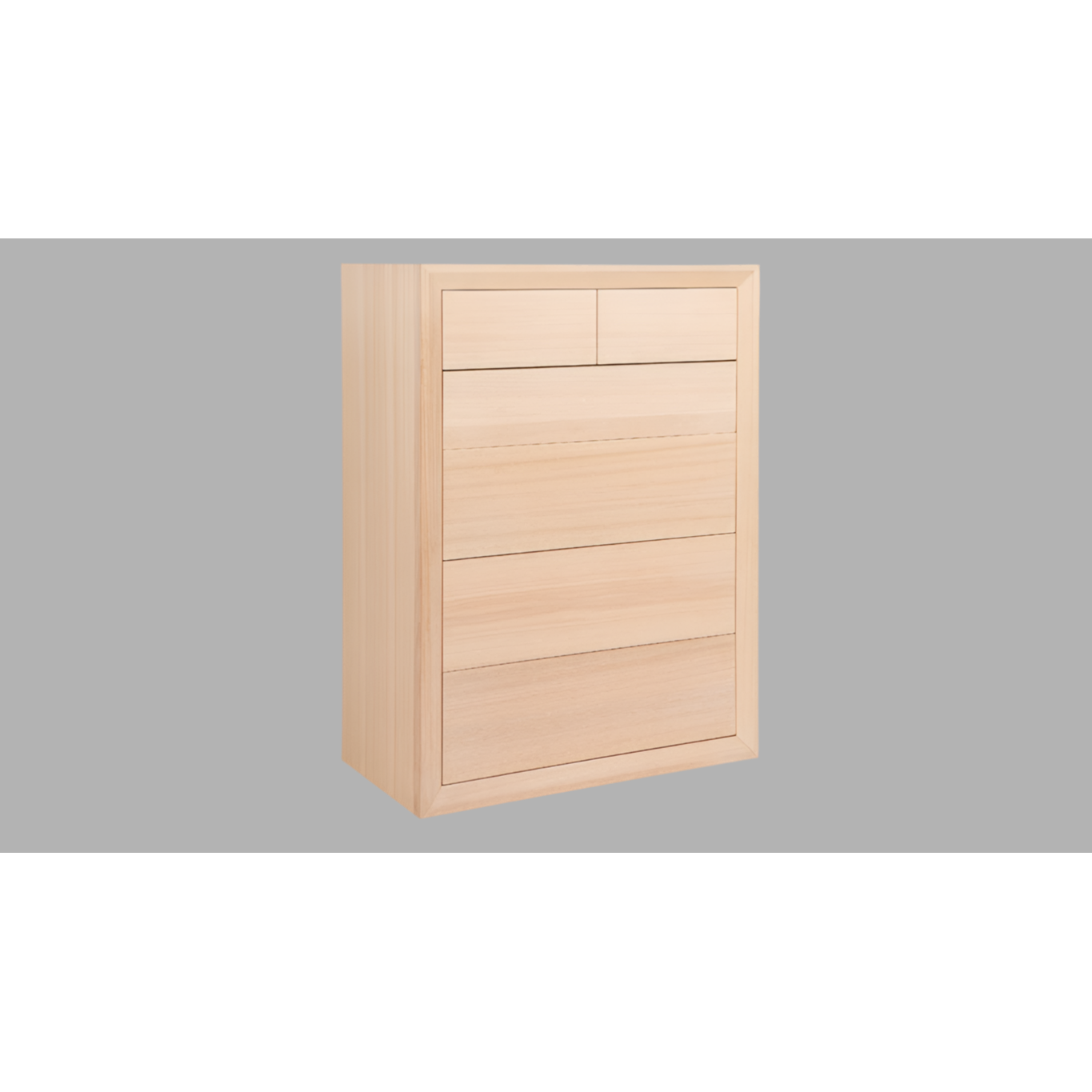 CHAUCER PINE TIMBER TALLBOY /CHEST OF 6 DRAWERS CUSTOM MADE IN AUSTRALIA - MyChocolateWood