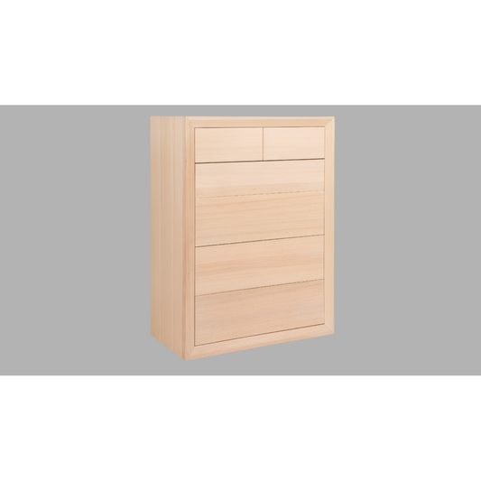 CHAUCER PINE TIMBER TALLBOY /CHEST OF 6 DRAWERS CUSTOM MADE IN AUSTRALIA - MyChocolateWood