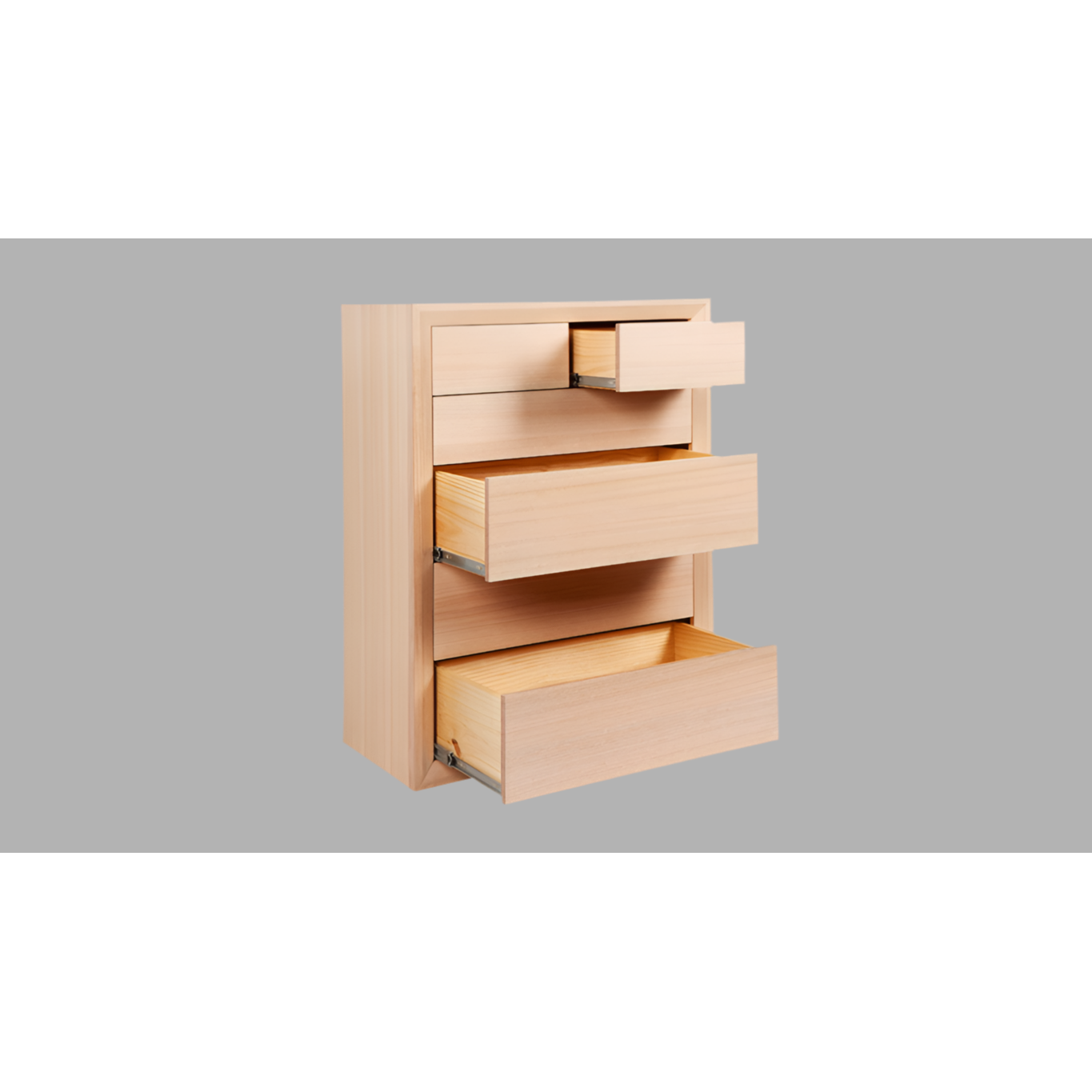 CHAUCER PINE TIMBER TALLBOY /CHEST OF 6 DRAWERS CUSTOM MADE IN AUSTRALIA - MyChocolateWood