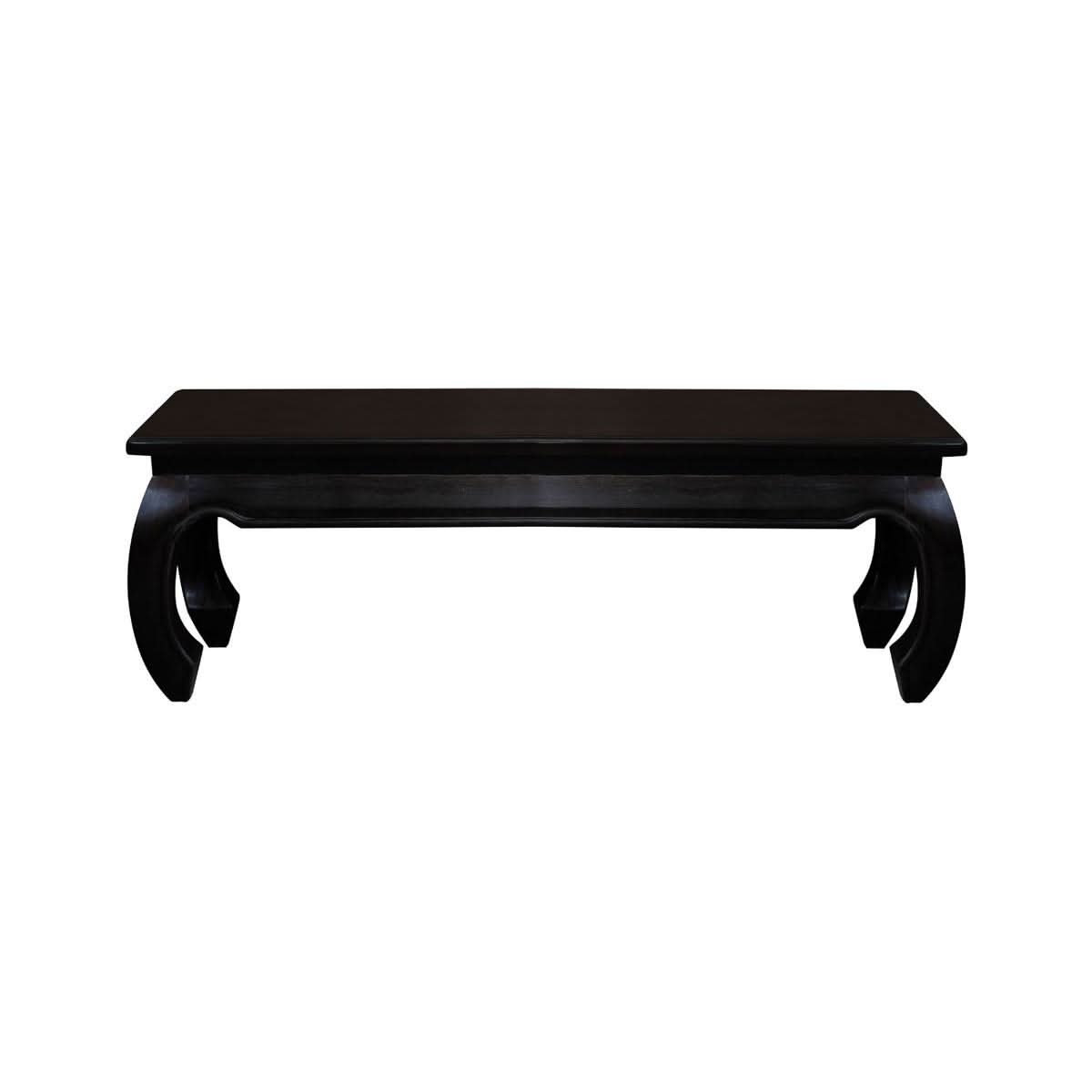 CHENGLEI OPIUM STYLE LEG 128CM BENCH IN CHOCOLATE - MyChocolateWood