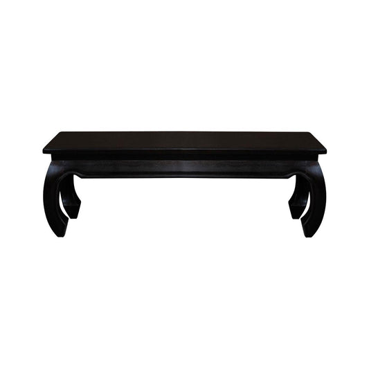 CHENGLEI OPIUM STYLE LEG 128CM BENCH IN CHOCOLATE - MyChocolateWood