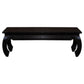CHENGLEI OPIUM STYLE LEG 128CM BENCH IN CHOCOLATE - MyChocolateWood
