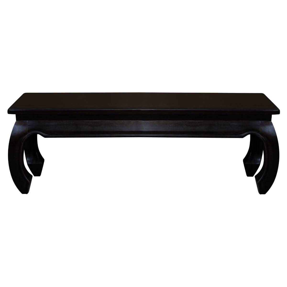 CHENGLEI OPIUM STYLE LEG 128CM BENCH IN CHOCOLATE - MyChocolateWood