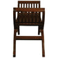 CHENGLEI OPIUM STYLE LEG FULL TIMBER 2-SEATER BENCH IN MAHOGANY - MyChocolateWood