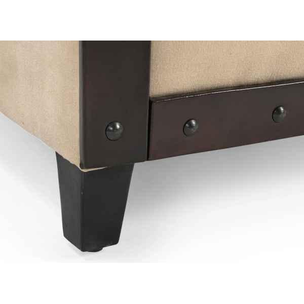 CHESTERFIELD STYLE CHARLESTON POLO ARMCHAIR REAL LEATHER LIVING ROOM CHAIR - MyChocolateWood