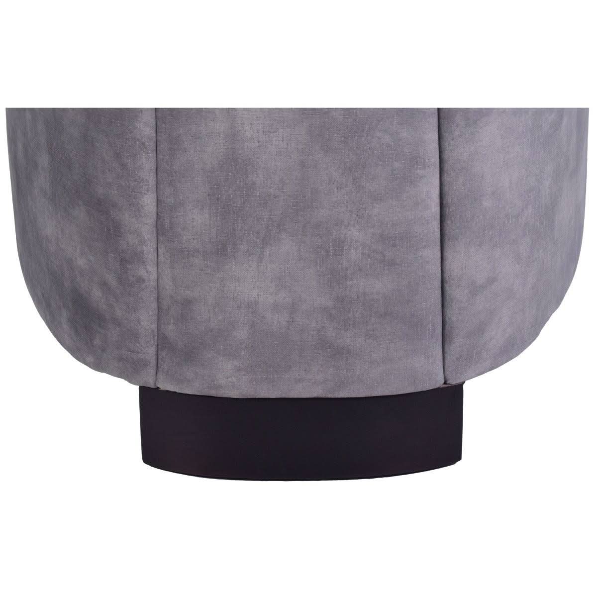 CHESWICK ARMCHAIR IN GREY VELVET - MyChocolateWood