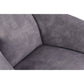 CHESWICK ARMCHAIR IN GREY VELVET - MyChocolateWood