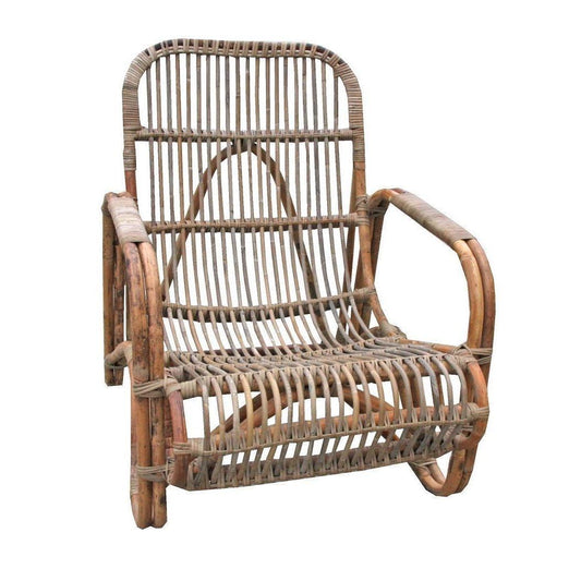 CLAIRE NATURAL RATTAN CHAIR/ARMCHAIR - MyChocolateWood