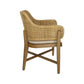 CLERMONTSOLID MINDI WOOD HAMPTONS STYLE DINING CHAIR NATURAL - MyChocolateWood