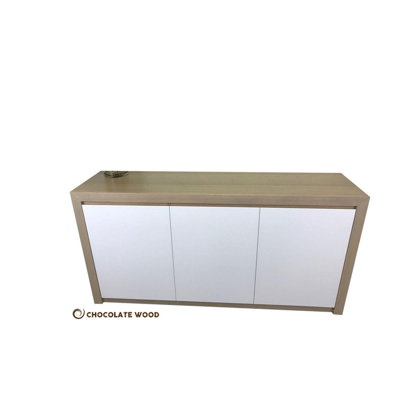 CLEARMONT TASSIE OAK BUFFET IN BEIGE WASH - CUSTOM MADE TO ORDER - MyChocolateWood