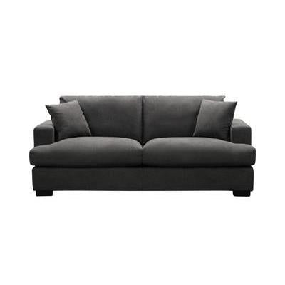 CLEMENTO HAMPTONS 2.5-SEATER LOUNGE SOFA IN DARK GREY - MyChocolateWood
