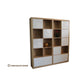 COPENHAGEN TASSIE OAK 2 PIECE CUBE BOOKCASE AUSTRALIAN CUSTOM MADE - MyChocolateWood