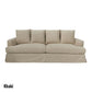CORDELIA FABRIC SOFA IN KHAKI 236CM - MyChocolateWood