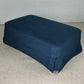 CORDELIA HAMPTON STYLE OTTOMAN IN NAVY - MyChocolateWood