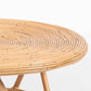 CORIO REAL RATTAN COFFEE TABLE - NATURAL DIA81X48CM - MyChocolateWood