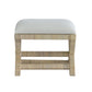 CROZAT MAHOGANY/RATTAN BENCH NATURAL SMALL - MyChocolateWood