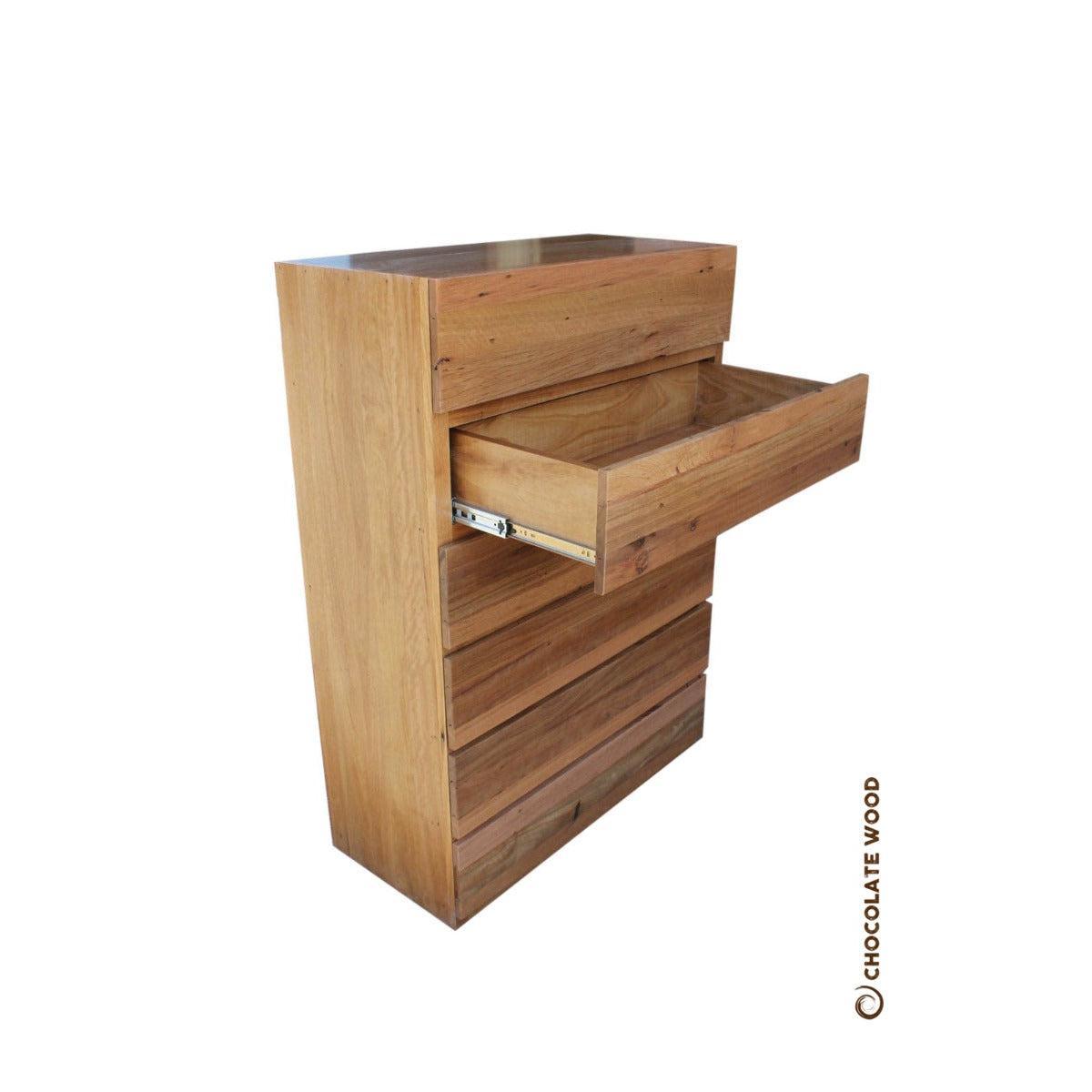 CUSOTM MADE BAYVIEW 4 PIECE BEDROOM FURNITURE IN SOLID RECYCLED HARDWOOD - MyChocolateWood