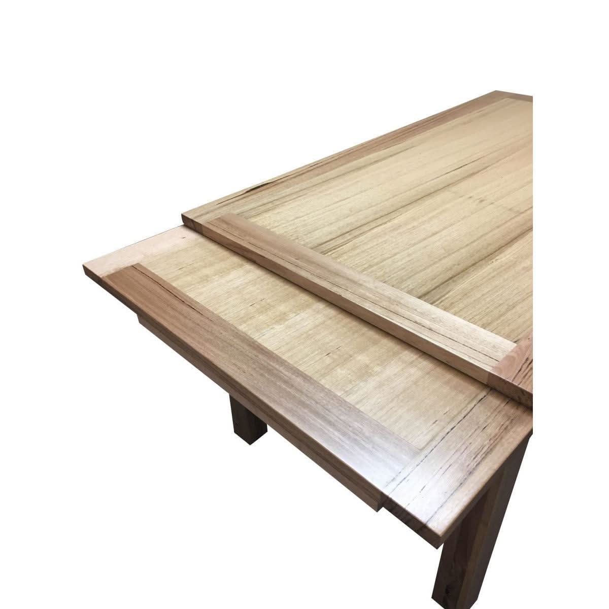 DARI TASSIE OAK SIDE EXTENSION DINING TABLE 150/250CM - MyChocolateWood