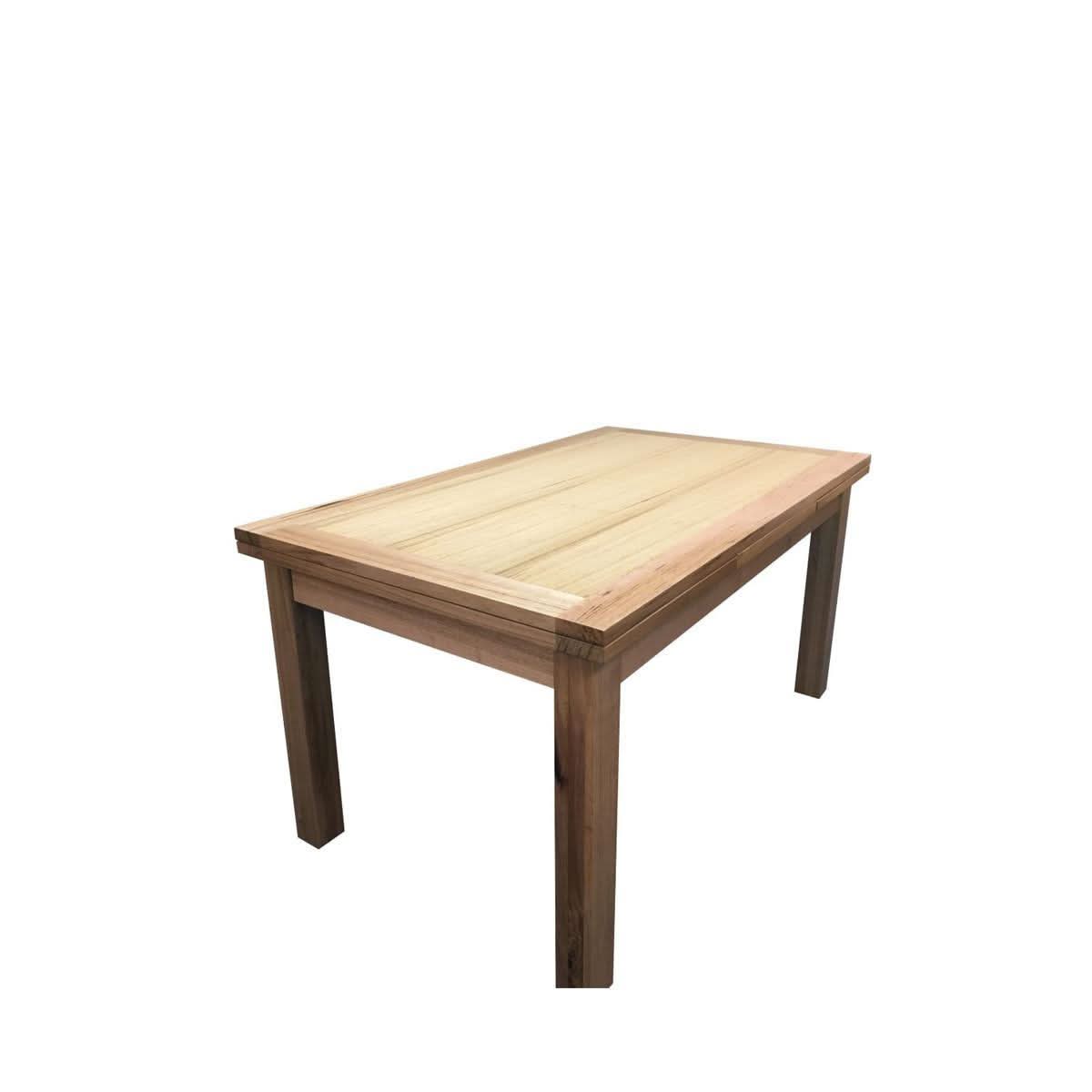 DARI TASSIE OAK SIDE EXTENSION DINING TABLE 200/300CM - MyChocolateWood