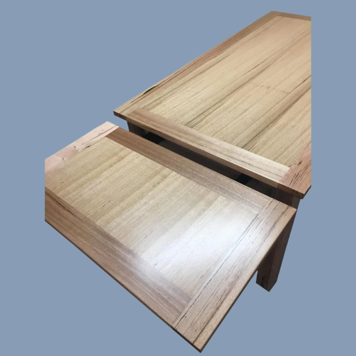 DARI TASSIE OAK SIDE EXTENSION DINING TABLE 200/300CM - MyChocolateWood