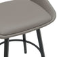 DINO PU BAR CHAIR IN LIGHT GREY - MyChocolateWood