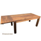 DULWICH SIDE BLACKWOOD EXTENSION DINING TABLE - MADE TO ORDER - MyChocolateWood