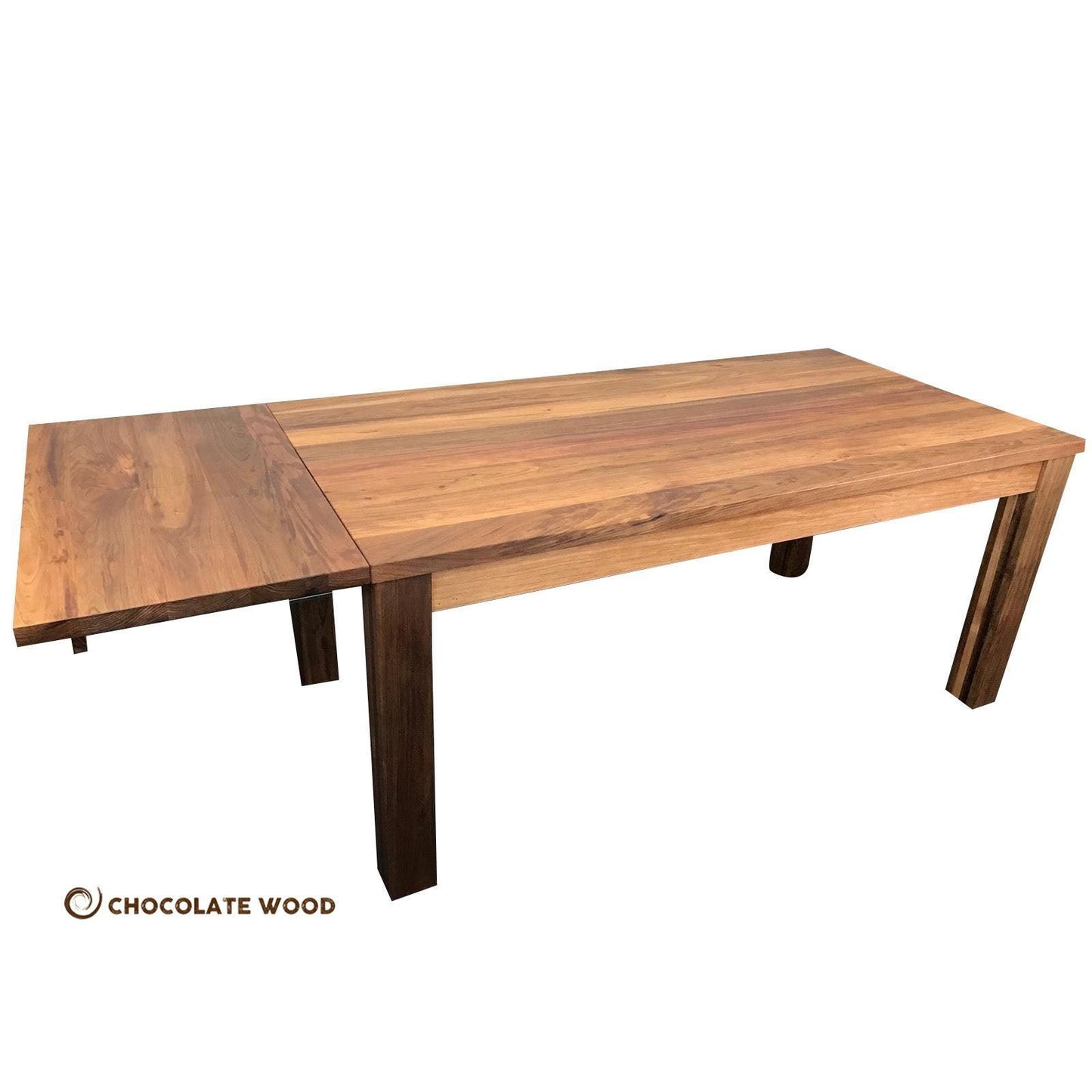 DULWICH SIDE BLACKWOOD EXTENSION DINING TABLE - MADE TO ORDER - MyChocolateWood