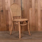 DUMAS SOLID OAK & RATTAN DINING CHAIR NATURAL - MyChocolateWood