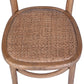DUMAS SOLID OAK & RATTAN DINING CHAIR NATURAL - MyChocolateWood