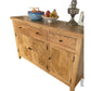 DUTCHY FRENCH PROVINCIAL STYLE BUFFET/SIDEBOARD 3 DOORS & 3 DRAWERS WITH PARQUETRY PATTERN 140 CMS - MyChocolateWood