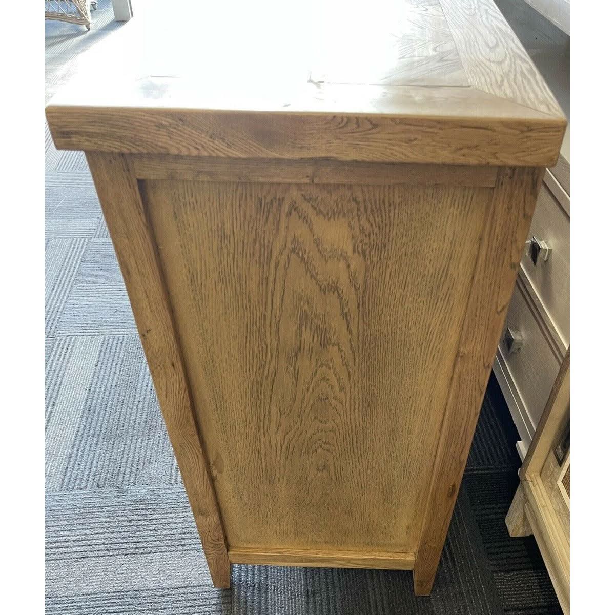 DUTCHY FRENCH PROVINCIAL STYLE BUFFET/SIDEBOARD 4 DOORS & 4 DRAWERS WITH PARQUETRY PATTERN 180 CMS - MyChocolateWood