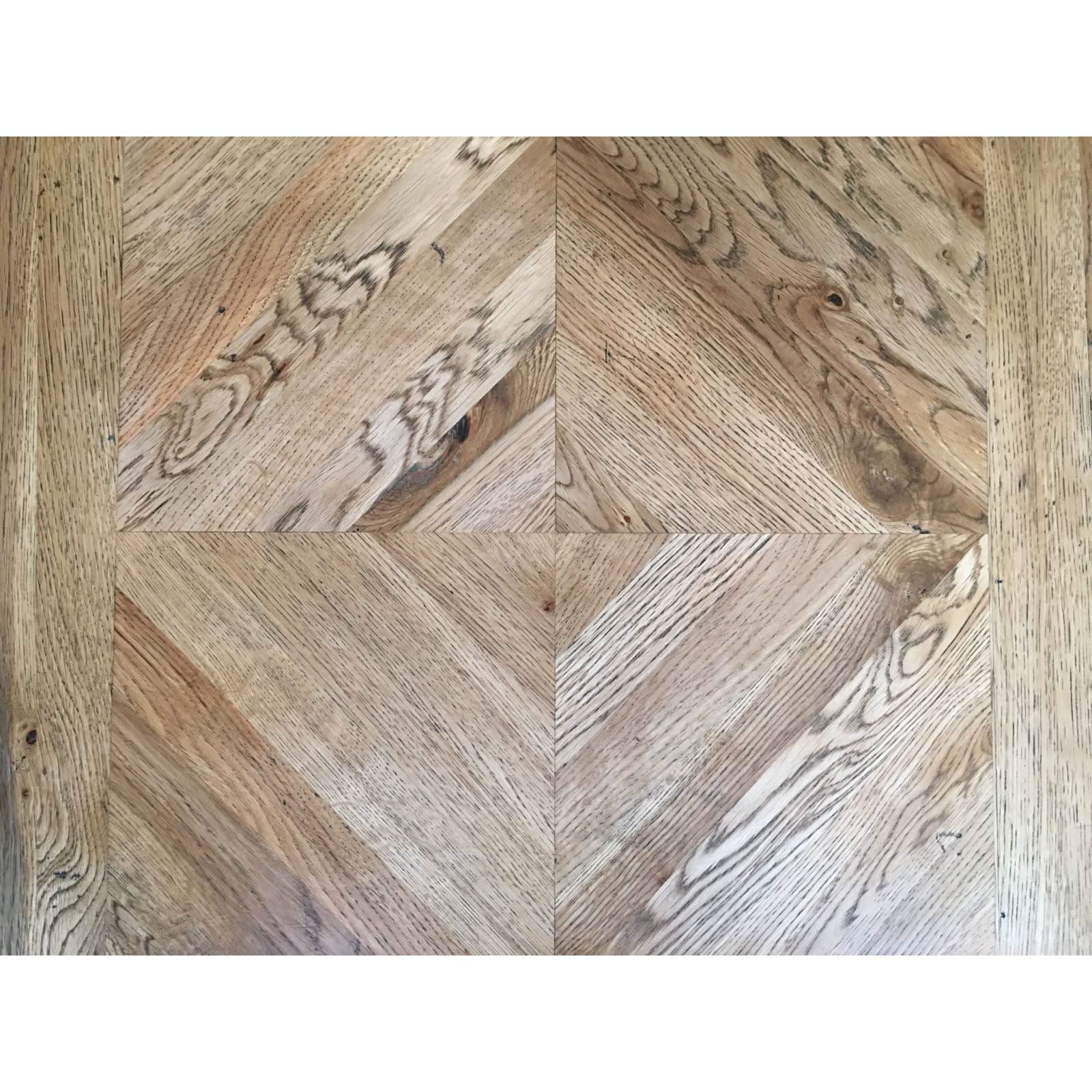 DUTCHY FRENCH PROVINCIAL STYLE SIDE TABLE/LAMP TABLE 1 DRAWER WITH PARQUETRY PATTERN 55 CM - MyChocolateWood