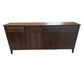 DYLAN AUSTRALIAN MADE TASSIE OAK 4 DOORS & 4 DRAWERS BUFFET/SIDEBOARD IN CHOCOLATE - MyChocolateWood