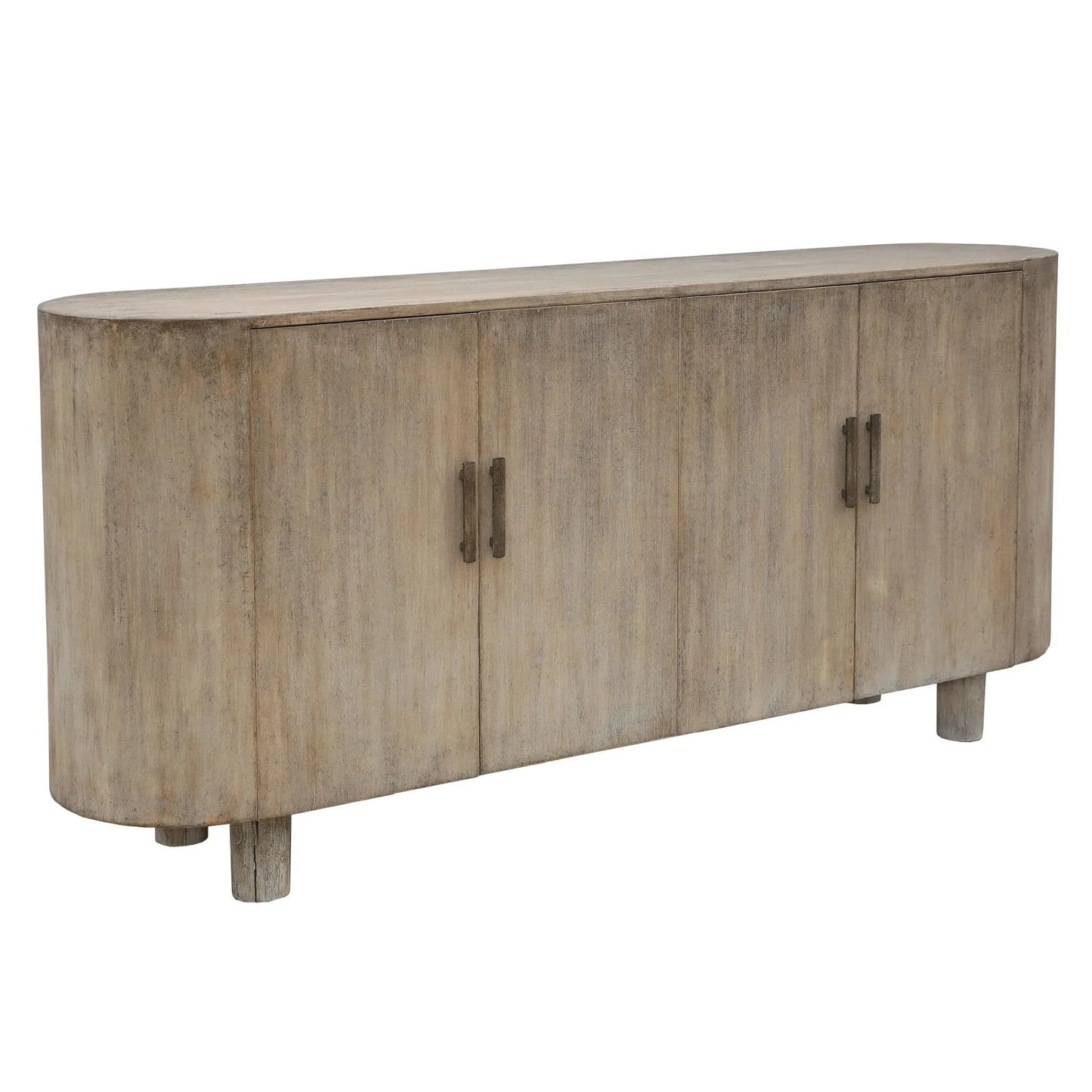 EATON SOLID POPLAR TIMBER SIDEBOARD/BUFFET  NATURAL - MyChocolateWood