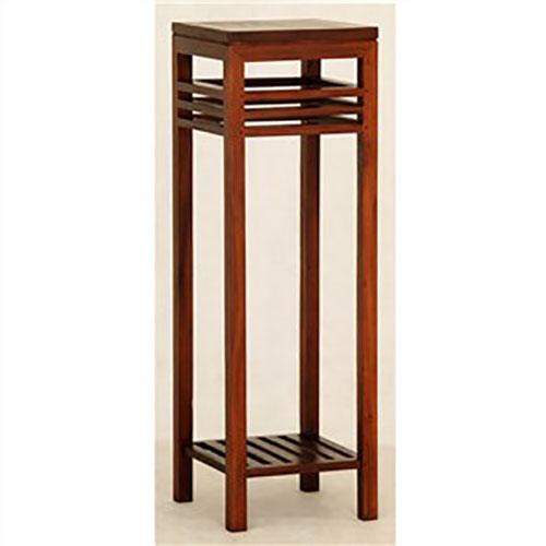 EBONY SOLID MAHOGANY TIMBER PLANT STAND - CHOCOLATE - MyChocolateWood