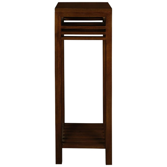 EBONY SOLID MAHOGANY TIMBER PLANT STAND - MAHOGANY - MyChocolateWood
