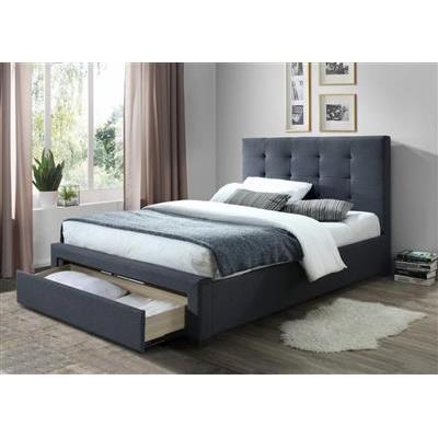 ECCLESTON 1-DRAWER KING SINGLE BED GREY