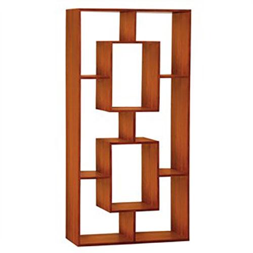 Eelis Solid Mahogany Timber Display Shelf - Light Pecan - MyChocolateWood
