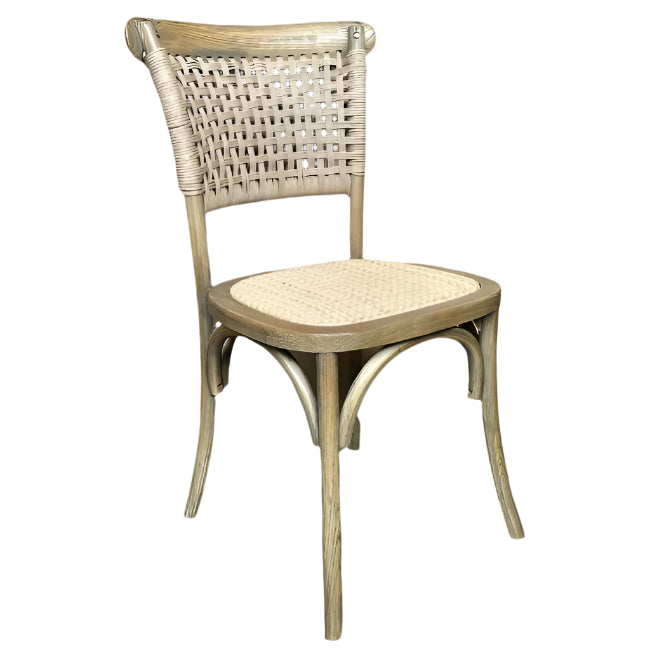 EIFFEL ELM WOOD DINING CHAIR IN ANTIQUE NATURAL COLOUR - MyChocolateWood