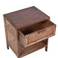 ELDRIDGE MINDI WOOD 1 DRAWER BEDSIDE TABLE IN HONEY BROWN - MyChocolateWood