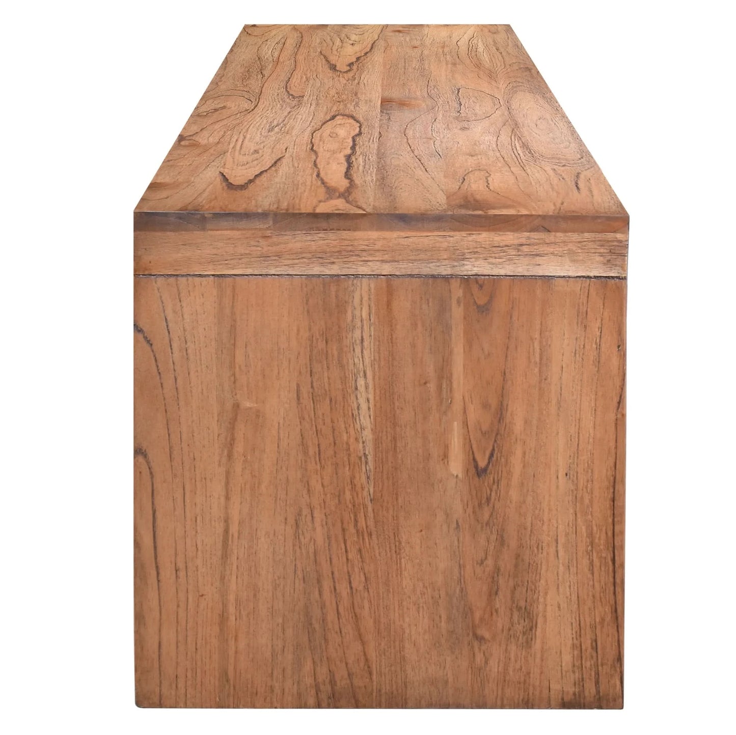 ELDRIDGE MINDI WOOD 4 DRAWERS TV/ENTERTAINMENT UNIT IN LIGHT TOBACCO 180CM - MyChocolateWood