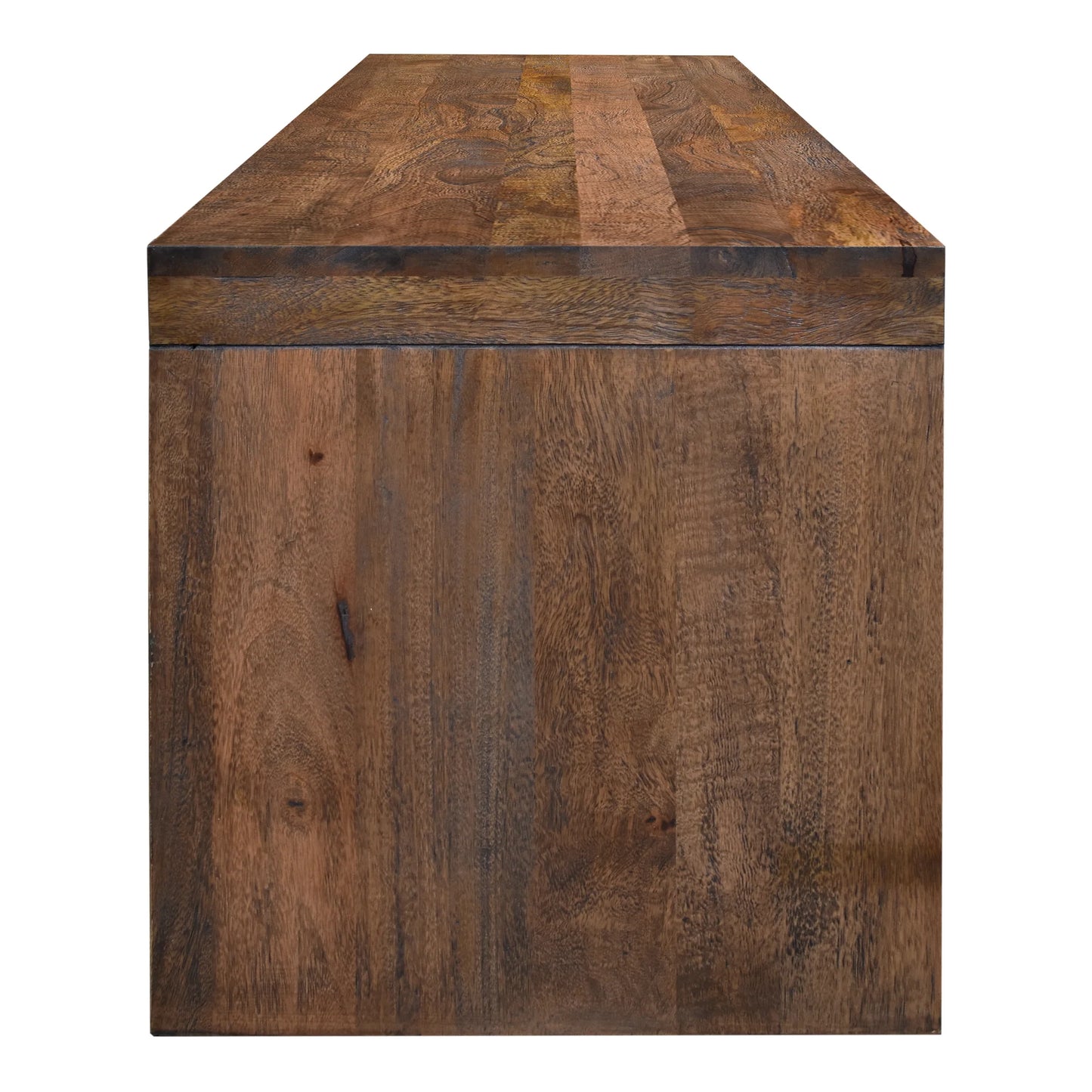 ELDRIDGE MINDI WOOD TV UNIT IN HONEY BROWN 4 DRAWERS 180CM - MyChocolateWood