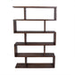 ELDRIDGE OPEN TALL BOOKCASE IN FRUITWOOD TIMBER HONEY BROWN - MyChocolateWood
