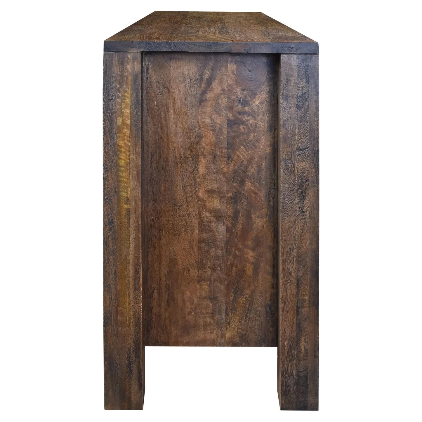 ELDRIDGE SOLID MINDI WOOD BUFFET 9 DRAWERS SIDEBOARD IN HONEY BROWN 180CM - MyChocolateWood