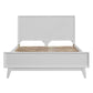 ELIJAH ACACIA WOOD QUEEN BED IN WHITE
